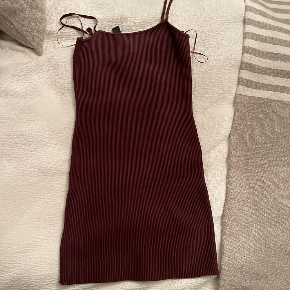 House of Harlow x REVOLVE Never worn brown ribbed dress